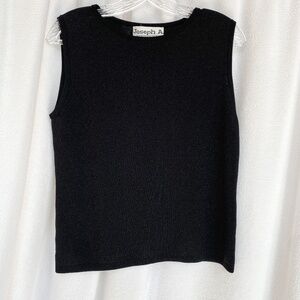 Joseph A Black Metallic Shell, Size XL